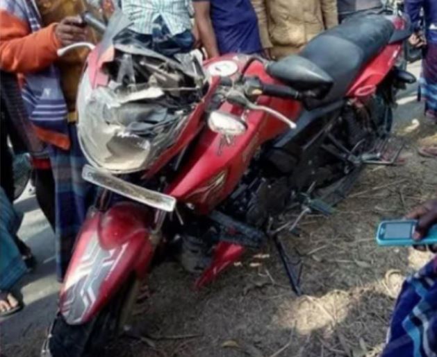 মোটরসাইকেল দুর্ঘটনা