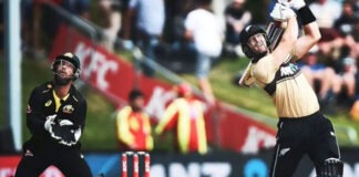 শ্বাসরুদ্ধকর ম্যাচে ৪ রানে অজিদের হারাল নিউজিল্যান্ড