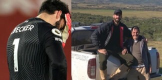 পানিতে ডুবে ব্রাজিল গোলকিপারের বাবার মৃত্যু