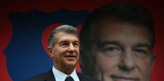 হোয়ান লাপোর্তে বার্সেলোনার সভাপতি