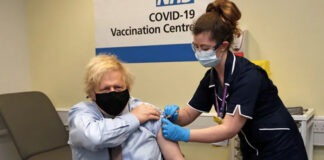 যুক্তরাজ্যের প্রধানমন্ত্রী বরিস জনসন