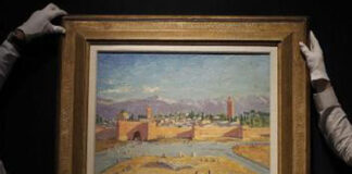 টাওয়ার অব দ্য কৌতৌবিয়া মস্ক’ চিত্রকর্ম