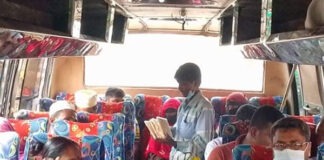 বাসে ৫০ শতাংশের বেশি যাত্রী নয়