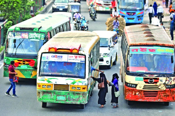 বাস ভাড়া বাড়ল ৬০ ভাগ
