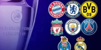 উয়েফা চ্যাম্পিয়ন্স লিগের কোয়ার্টার ফাইনালের ড্র