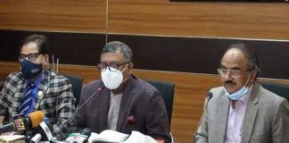 স্বাস্থ্যমন্ত্রী জাহিদ মালেক