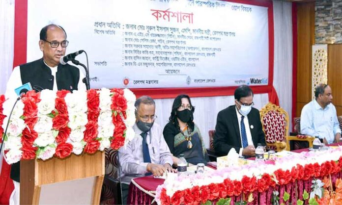 রেলপথমন্ত্রী মো. নূরুল ইসলাম সুজন