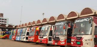 গণপরিবহন চালুর দাবিতে রবিবার সারাদেশে বিক্ষোভ শ্রমিক ফেডারেশন