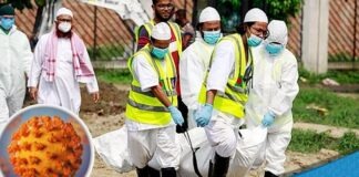 করোনাভাইরাসে ৩৪ মৃত্যু