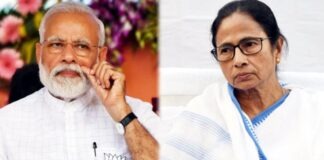 মমতাকে অভিনন্দন নরেন্দ্র মোদির