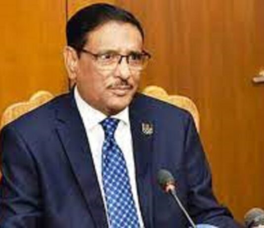 দেশে করোনা পরিস্থিতি আরও ভয়ানক হওয়ার শঙ্কা রয়েছে : ওবায়দুল কাদের