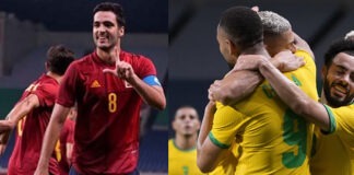 আজ ফাইনালে ব্রাজিলের মুখোমুখি স্পেন