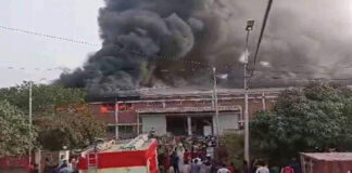 মোংলা ইপিজেডে ভিআইপি কারখানায় আগুন