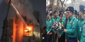 শর্ট সার্কিট থেকে গুলশানে আবাসিক ভবনে আগুন