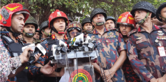 আগুন নিয়ন্ত্রণে : ফায়ার ডিজি