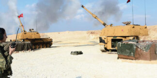 সিরিয়ায় আর্টিলারি হামলা