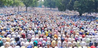 শোলাকিয়ায় লাখ লাখ মুসল্লির অংশগ্রহণে ঈদের জামাত