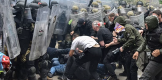 কসোভো সংঘর্ষে ন্যাটো ২৫ সৈন্য আহত