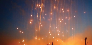 বাখমুতে ফসফরাস বোমা ব্যবহার করছে রাশিয়া