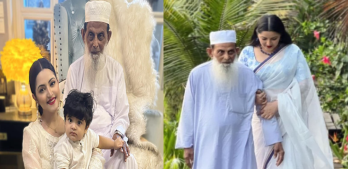 আর নেই পরীমণির প্রিয় নানাভাই পরীমণি