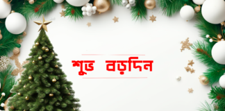 আজ শুভ বড়দিন