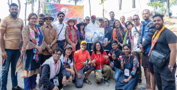সেন্ট মার্টিন দ্বীপে তিন দিনব্যাপী আন্তর্জাতিক আর্ট ক্যাম্প, ওয়ার্কশপ ও প্রদর্শনী শুরু হয়েছে সেন্ট মার্টিন দ্বীপে