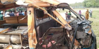 সিলেটে পিকআপ-লেগুনা মুখোমুখি সংঘর্ষ, ৫ জন নিহত