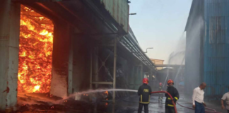 আগুনে পুড়লো