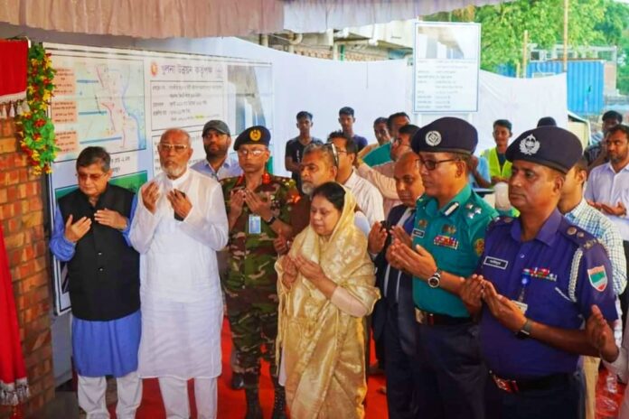 সড়কসহ তিনটি লিংক শীর্ষ প্রকল্পের নির্মাণ কাজের শুভ উদ্বোধনে কেএমপি কমিশনার সড়কসহ তিনটি লিংক শীর্ষ প্রকল্পের নির্মাণ কাজের শুভ উদ্বোধনে কেএমপি কমিশনার