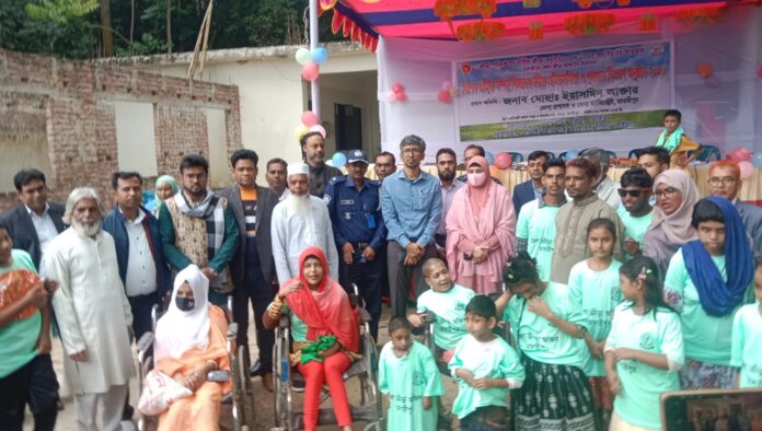 রাজৈরে বিশেষ চাহিদা সম্পন্ন শিশুদের ক্রীড়া প্রতিযোগিতা