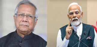 ভারতে বিমান বিধ্বস্তের ঘটনায় মোদির কাছে শোকবার্তা পাঠালেন ড. ইউনূস