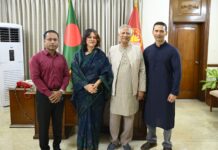প্রধান উপদেষ্টার সঙ্গে তাজউদ্দিন পরিবারের সৌজন্য সাক্ষাৎ