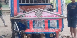 চালককে কুপিয়ে