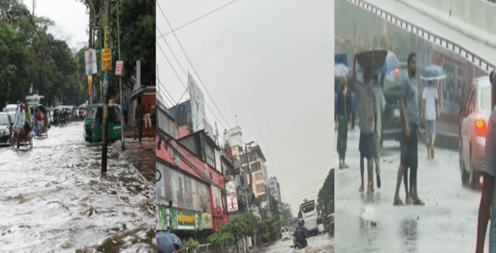 বৃষ্টিতে