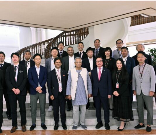এক লাখ দক্ষ কর্মী নিয়োগ, জাপানের প্রতিনিধিদলের প্রধান উপদেষ্টার সঙ্গে সাক্ষাৎ দক্ষ কর্মী