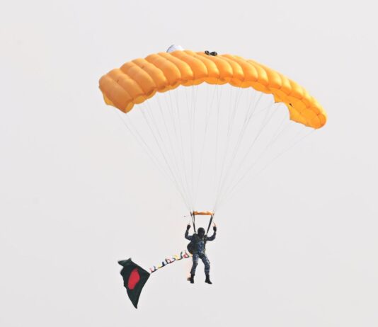 প্যারাট্রুপারের রেকর্ড