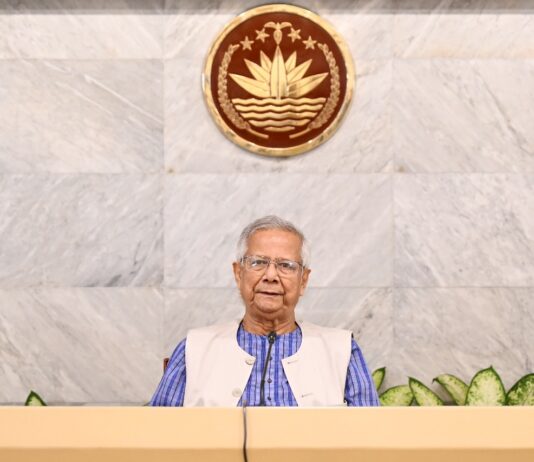 দুপুরে জাতির উদ্দেশে ভাষণ দেবেন প্রধান উপদেষ্টা জাতির উদ্দেশে ভাষণ