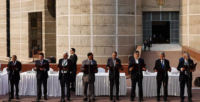 নতুন মন্ত্রিপরিষদের