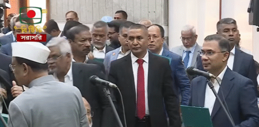 প্রথম ধাপে শপথ নিলেন বিএনপির এমপিরা শপথ