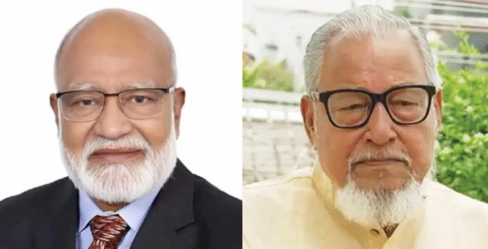 রাষ্ট্রপতি পদে বিবেচনায় খন্দকার মোশাররফ, আলোচনায় নজরুল ইসলাম খান রাষ্ট্রপতি, দুই মানুষ