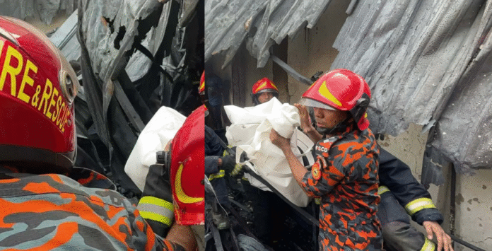 কেরানীগঞ্জে গ্যাসলাইটার কারখানায় আগুন, ৫ মরদেহ উদ্ধার গ্যাসলাইটার