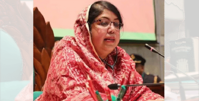 সাবেক স্পিকার শিরীন শারমিন চৌধুরী গ্রেপ্তার শিরীন শারমিন চৌধুরী