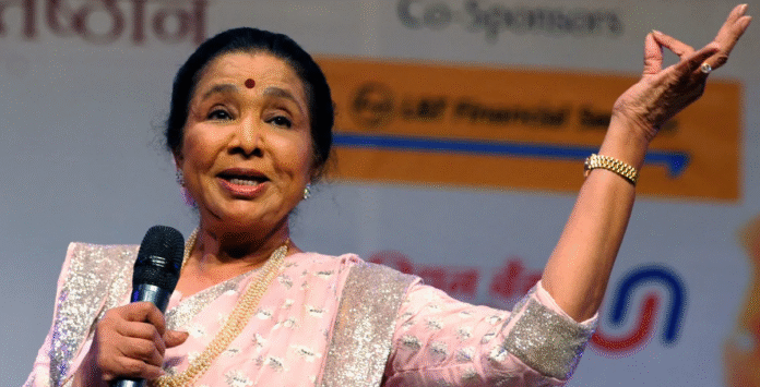 কিংবদন্তী সঙ্গীতশিল্পী আশা ভোঁসলে আর নেই আশা ভোঁসলে