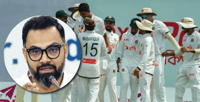 পাকিস্তানের বিপক্ষে টেস্ট সিরিজ জয়ে জাতীয় ক্রিকেট দলকে যুব ও ক্রীড়া প্রতিমন্ত্রীর অভিনন্দন পাকিস্তানের বিপক্ষে
