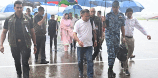 সিলেটে পৌঁছেছেন