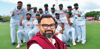 অস্ট্রেলিয়ার বিপক্ষে ঐতিহাসিক টেস্ট জয়ে বাংলাদেশ ক্রিকেট টিমকে ক্রীড়া প্রতিমন্ত্রীর অভিনন্দন