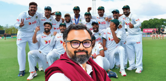 অস্ট্রেলিয়ার বিপক্ষে ঐতিহাসিক টেস্ট জয়ে বাংলাদেশ ক্রিকেট টিমকে ক্রীড়া প্রতিমন্ত্রীর অভিনন্দন অস্ট্রেলিয়ার বিপক্ষে ঐতিহাসিক টেস্ট জয়ে বাংলাদেশ ক্রিকেট টিমকে ক্রীড়া প্রতিমন্ত্রীর অভিনন্দন