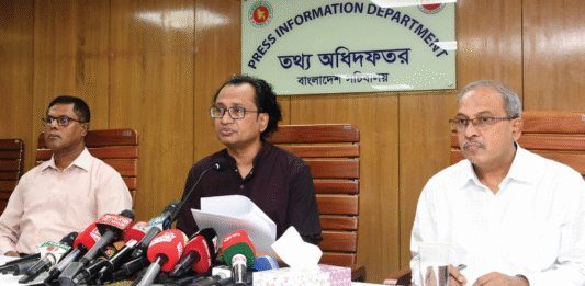 শেখ হাসিনার বক্তব্য প্রচার করলে ব্যবস্থা নেবে সরকার শেখ হাসিনার